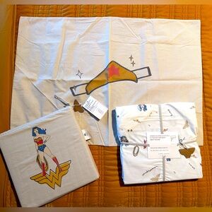 ZARA Kids Wonder Woman twin sheet set